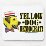 Yellow Dog Democrat Mousepad 