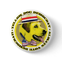 Yellow Dog Logo Button 