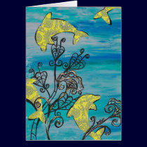 Yellow Dolphins cards