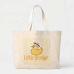 Yellow Duck Little Brother Tote Bag