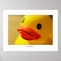 Yellow Ducky Print