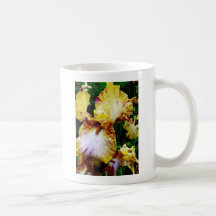 Yellow Edged Coffee Mug
