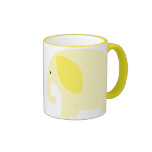 Yellow Elephant Coffee Mug