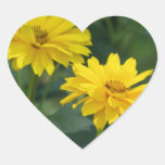 Yellow False Sunflowers Stickers
