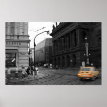 Yellow Fiat Print
