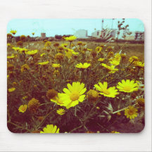 Yellow Fields Mousemat