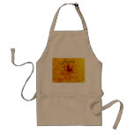 yellow flower apron