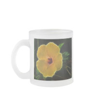 Yellow Flower Hibicus Mugs