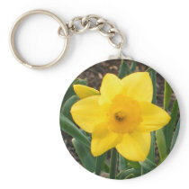 Yellow Flower Keychain