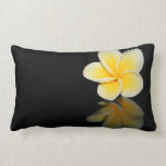 Yellow Flower Reflection Pillow pillows