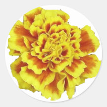 yellow flower sticker