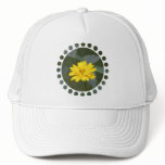 Yellow Flowers Baseball Hat