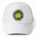 Yellow Flowers Baseball Hat