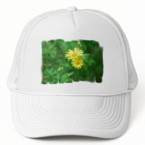 Yellow Flowers Baseball Hat