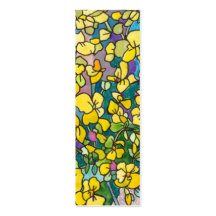 Yellow Flowers Bookmarks/Mini Cards Business Card
