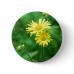 Yellow Flowers Button