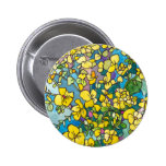 Yellow Flowers Button buttons