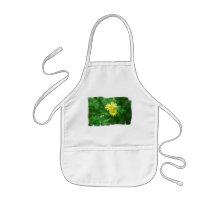Yellow Flowers Children's Apron