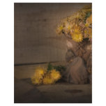 yellow flowers personalized flyer