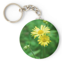 Yellow Flowers Keychain