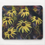 Yellow Flowers Mouse Pads