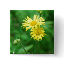 Yellow Flowers Pin