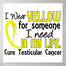 Yellow For Someone I Need Testicular Cancer