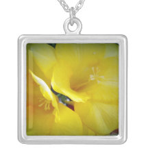 Yellow Freesia Flowers Jewelry