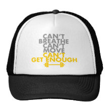 Yellow "Get Enough" Hat