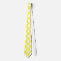 Yellow Gingham Tie