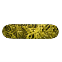 YELLOW GLITTER STARS SHINING PHOTOGRAPHY DIGITAL W SKATEBOARD DECKS