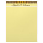 yellow gold letterhead