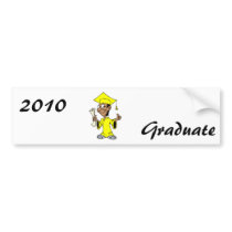 Yellow Grad Bumper Sticker