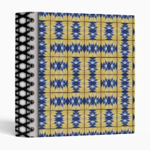 Yellow Grass Grid Binders
