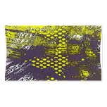 Yellow Grunge Abstract Business Cards