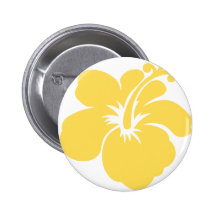 yellow hibiscus flower 6 buttons