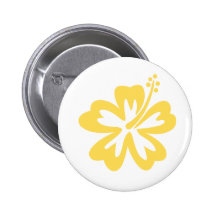 yellow hibiscus flower 9 pin