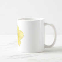 Yellow Hibiscus Flower Mugs
