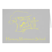 Yellow HMS Logo Cards