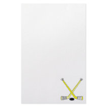 Yellow Hockey Sticks