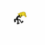Yellow Horse Embroidered Polo Shirt