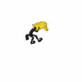 Yellow Horse Embroidered Polo Shirt
