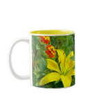 Yellow Hybrid Lilly Mug