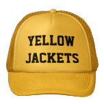 Yellow Jackets Mesh Hats