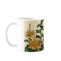 Yellow Japanese Flowers no.2 Mug