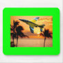 Yellow Jet Mouse Pads