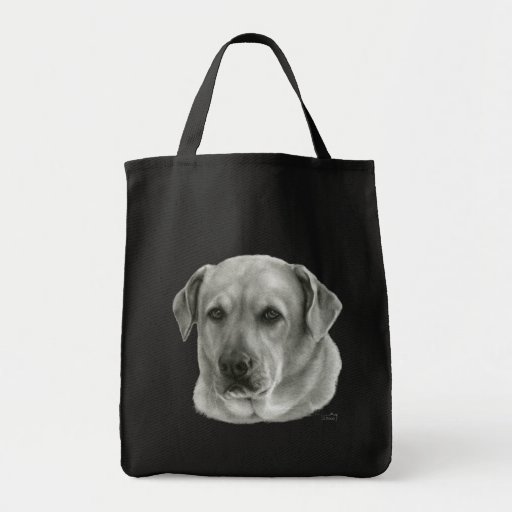 Yellow Lab Mix Tote Bag
