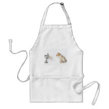 Yellow Lab Puppy Apron