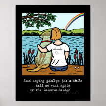 Yellow Labrador Angel and Mom Posters