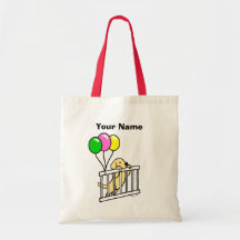 Yellow Labrador Puppy Cartoon Bag